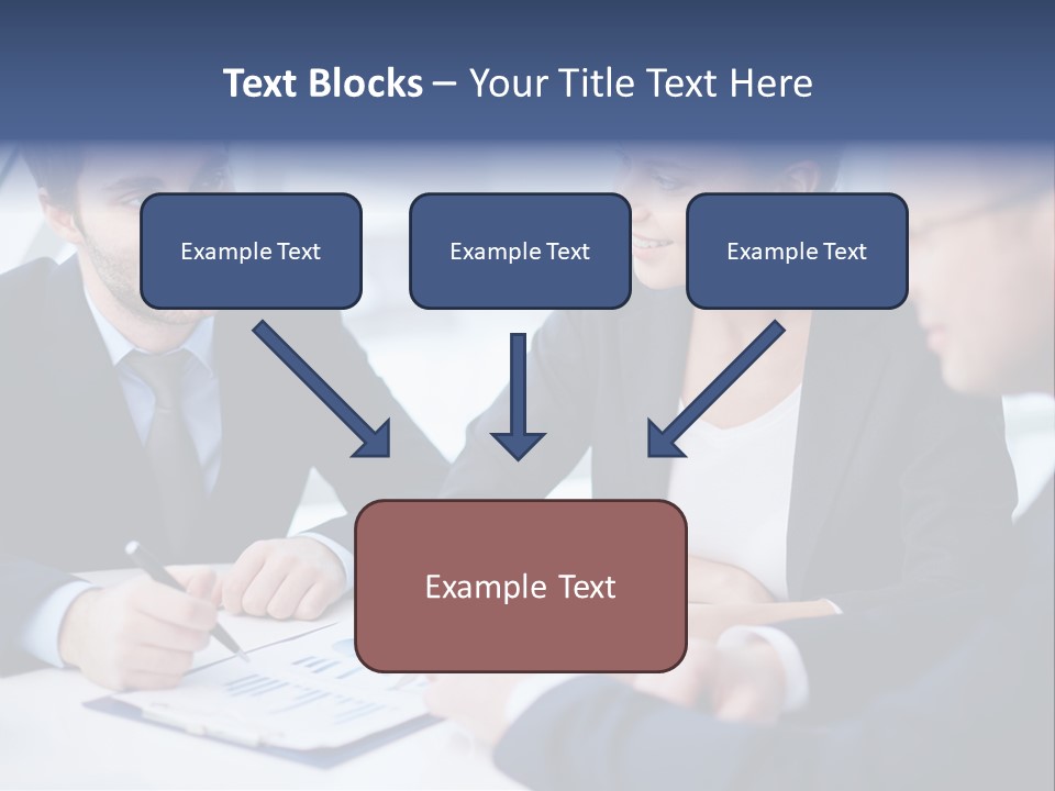 White Male Brainstorm PowerPoint Template