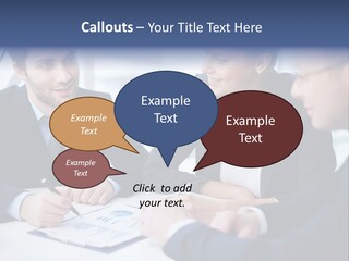 White Male Brainstorm PowerPoint Template