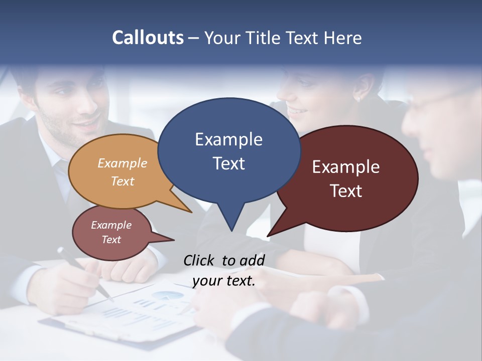 White Male Brainstorm PowerPoint Template