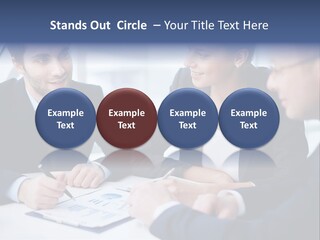 White Male Brainstorm PowerPoint Template