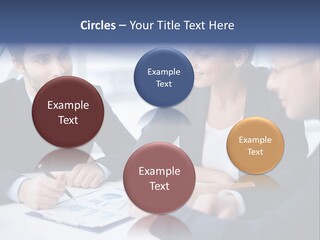 White Male Brainstorm PowerPoint Template