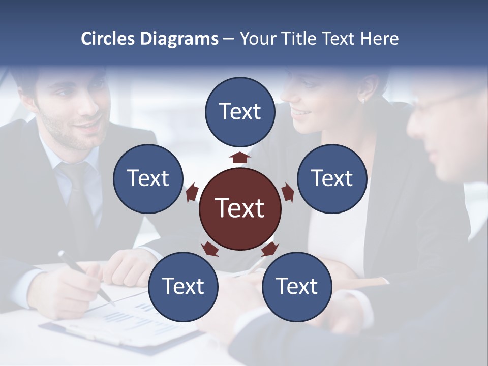 White Male Brainstorm PowerPoint Template