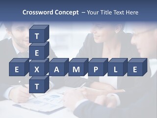 White Male Brainstorm PowerPoint Template