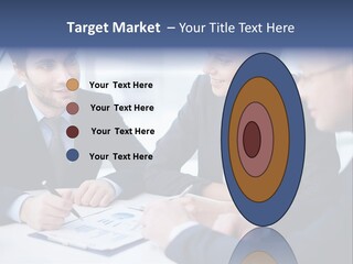 White Male Brainstorm PowerPoint Template