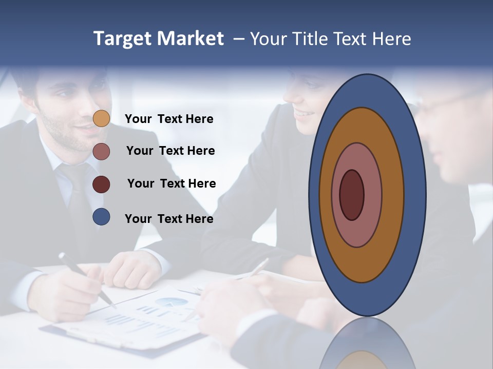 White Male Brainstorm PowerPoint Template