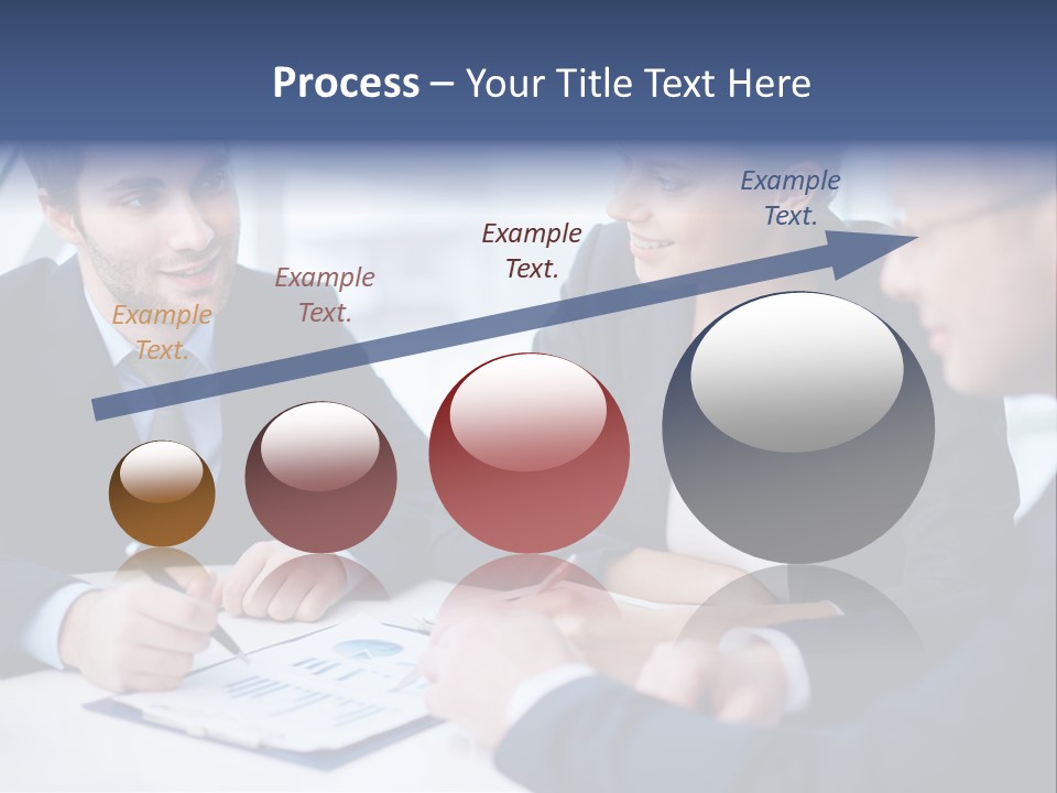 White Male Brainstorm PowerPoint Template