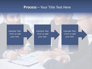 White Male Brainstorm PowerPoint Template