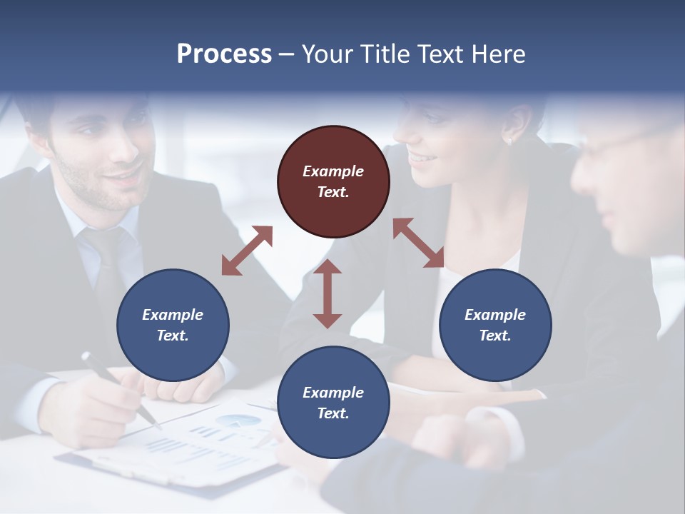 White Male Brainstorm PowerPoint Template