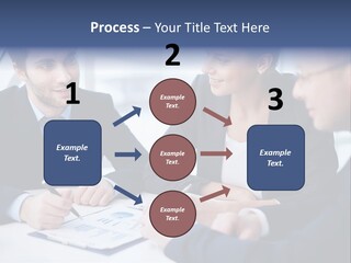White Male Brainstorm PowerPoint Template