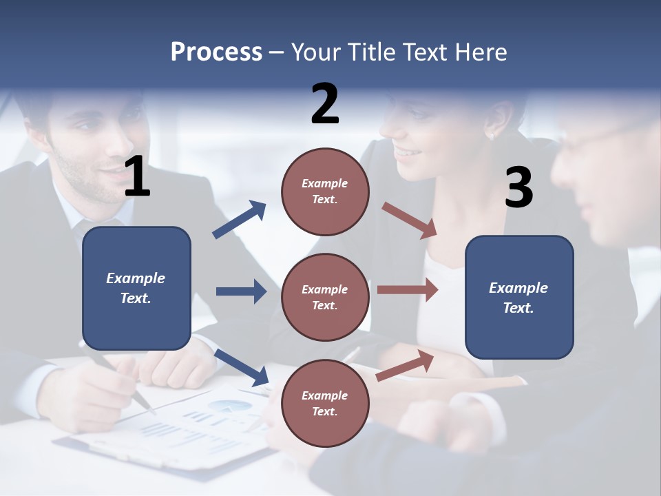 White Male Brainstorm PowerPoint Template