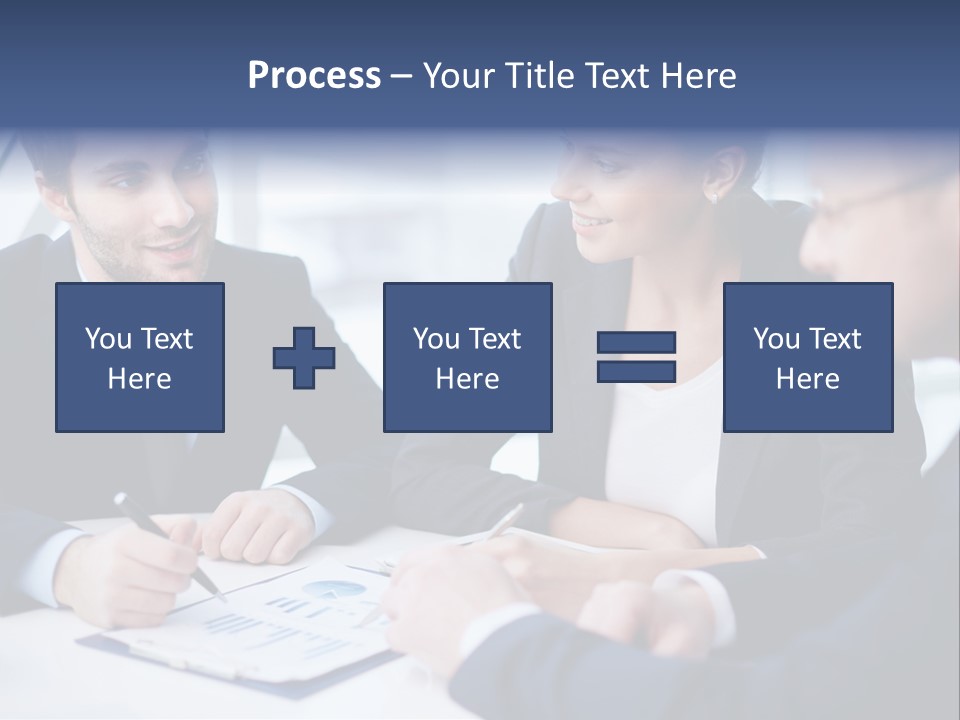White Male Brainstorm PowerPoint Template