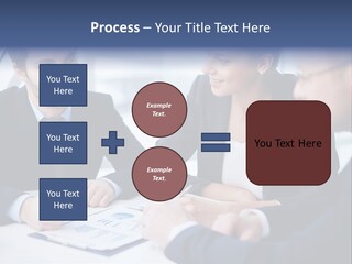 White Male Brainstorm PowerPoint Template
