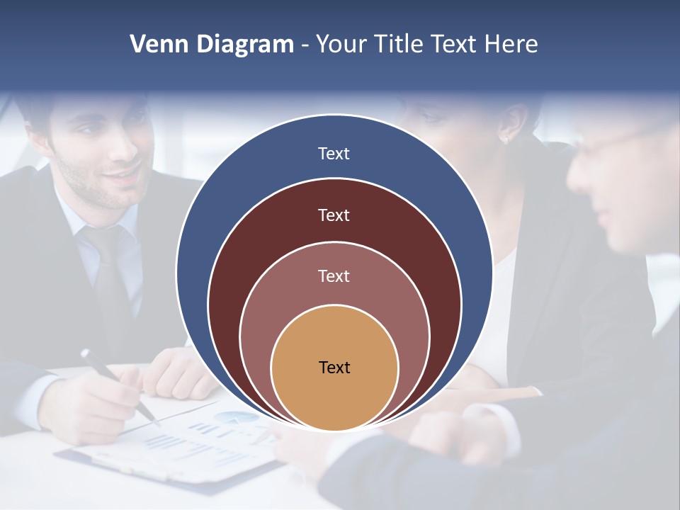White Male Brainstorm PowerPoint Template