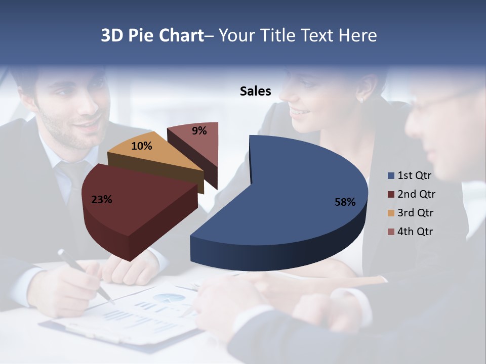 White Male Brainstorm PowerPoint Template