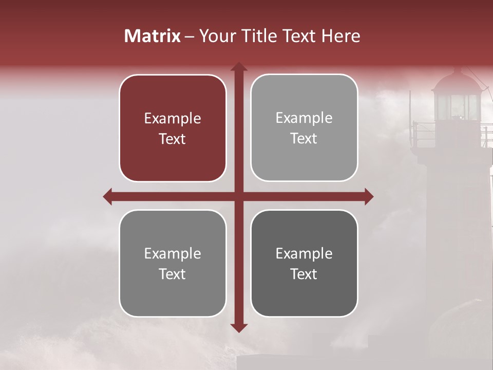 Pier Danger Outdoor PowerPoint Template