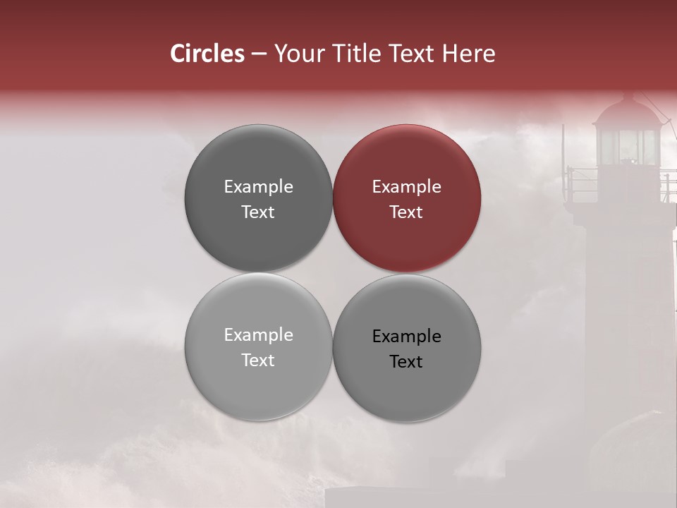 Pier Danger Outdoor PowerPoint Template