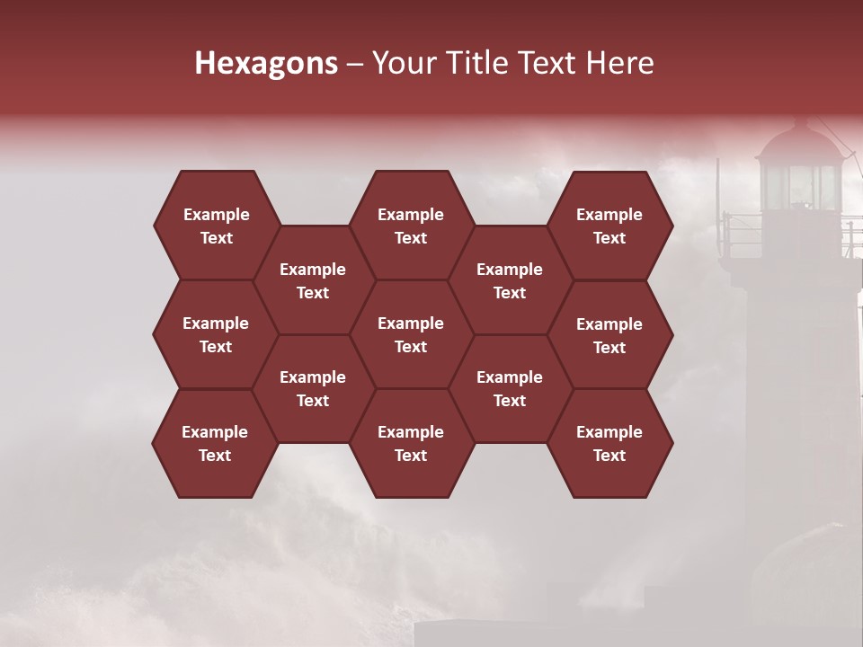 Pier Danger Outdoor PowerPoint Template