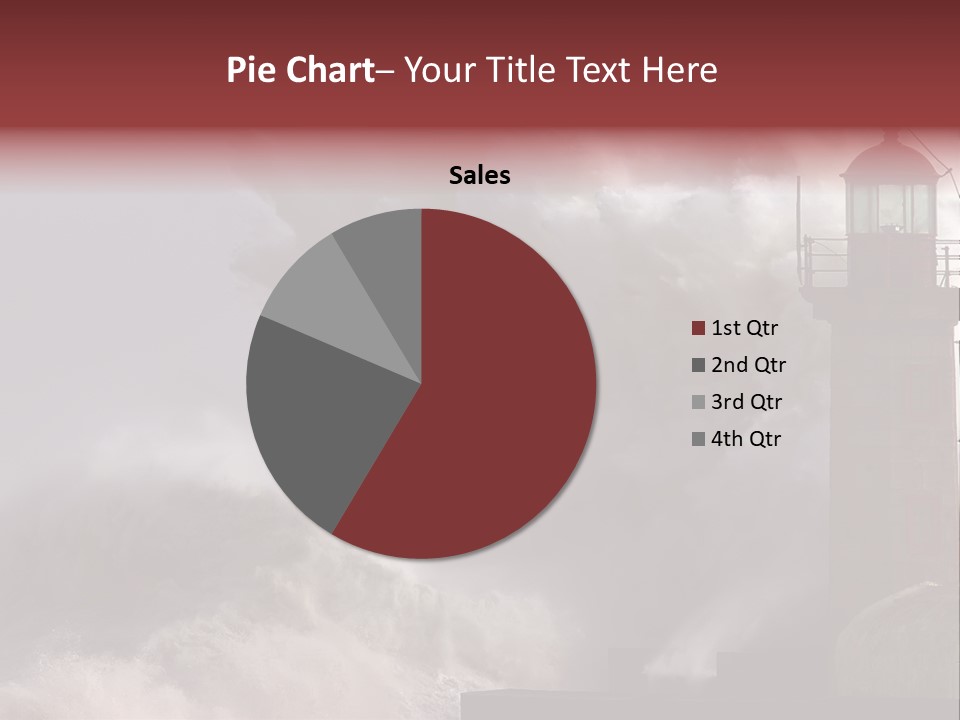 Pier Danger Outdoor PowerPoint Template