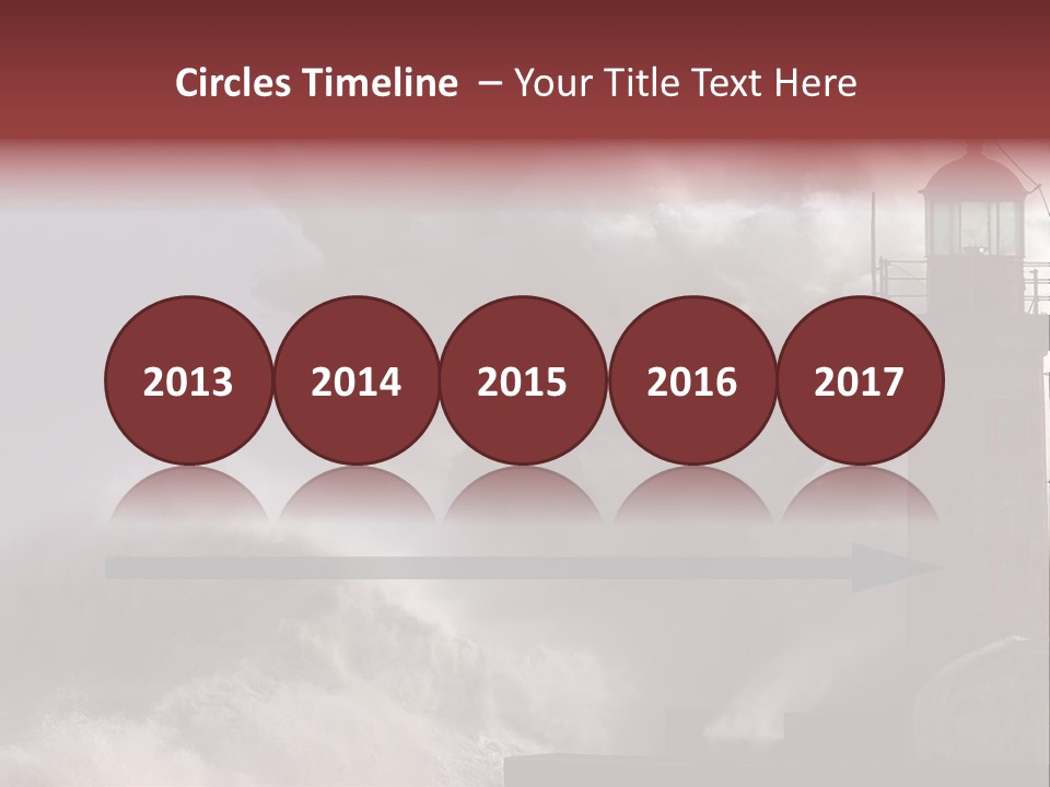 Pier Danger Outdoor PowerPoint Template