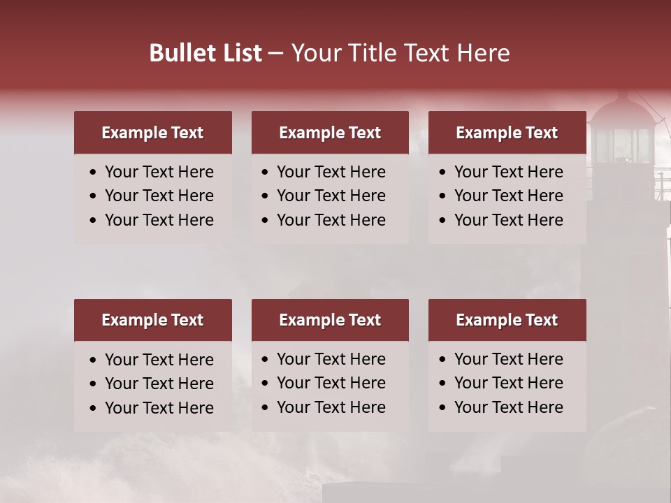 Pier Danger Outdoor PowerPoint Template