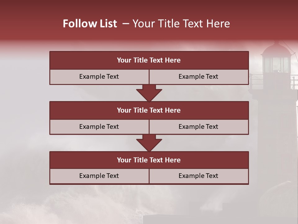 Pier Danger Outdoor PowerPoint Template