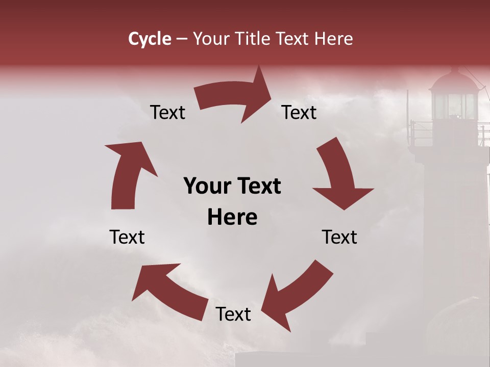 Pier Danger Outdoor PowerPoint Template