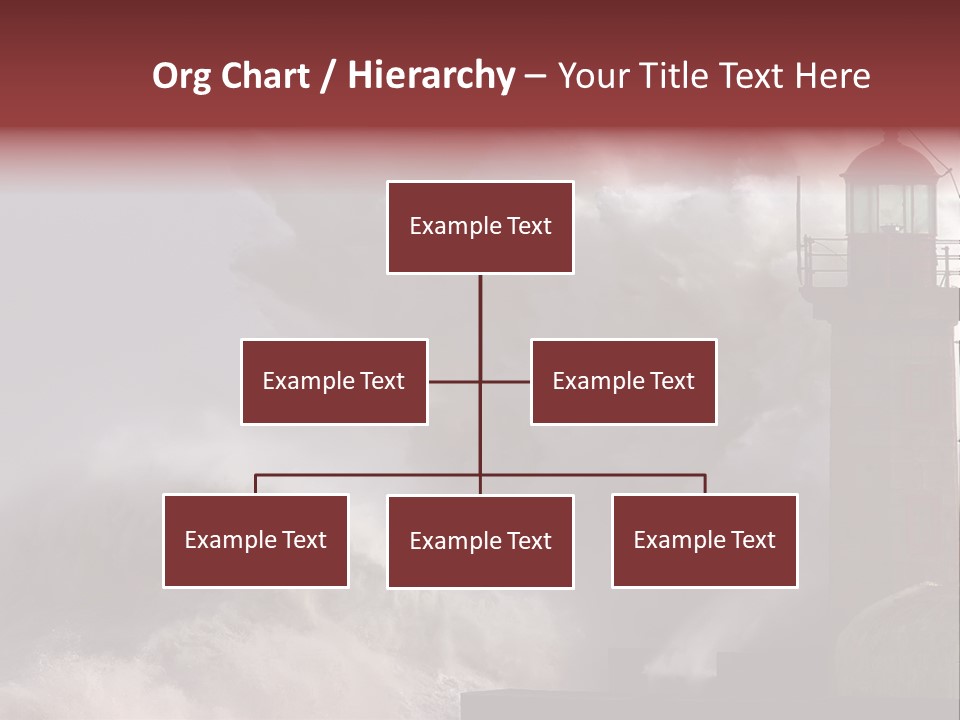 Pier Danger Outdoor PowerPoint Template