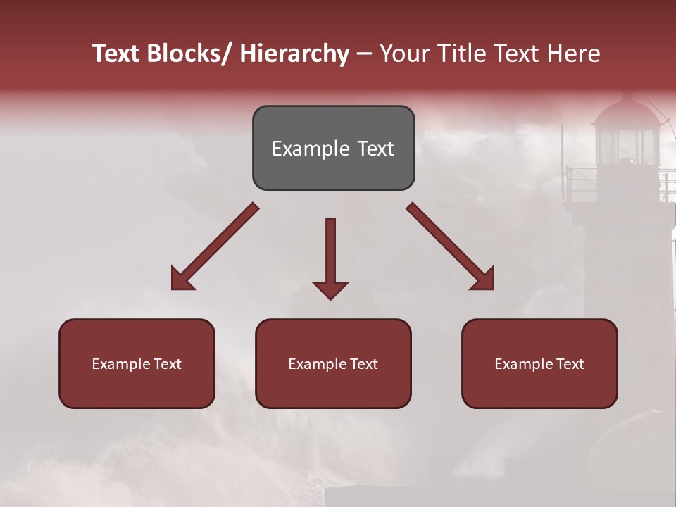 Pier Danger Outdoor PowerPoint Template