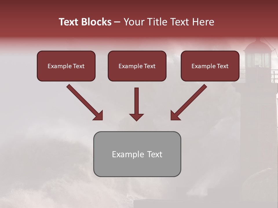 Pier Danger Outdoor PowerPoint Template