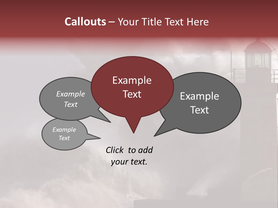 Pier Danger Outdoor PowerPoint Template