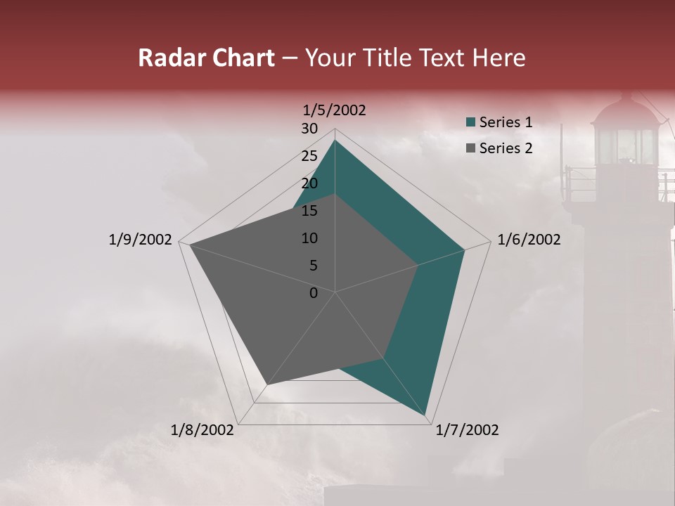 Pier Danger Outdoor PowerPoint Template