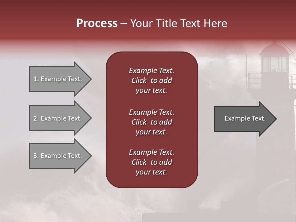Pier Danger Outdoor PowerPoint Template