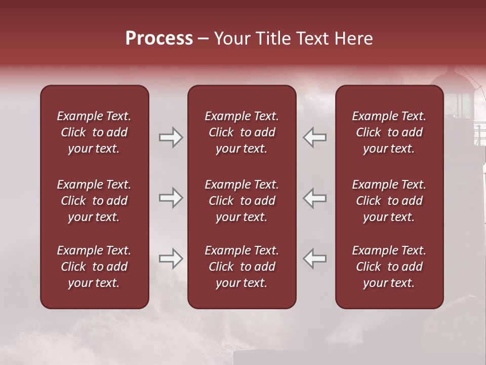 Pier Danger Outdoor PowerPoint Template
