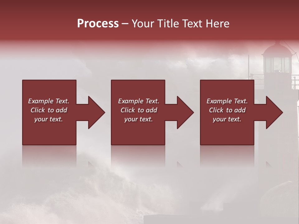 Pier Danger Outdoor PowerPoint Template