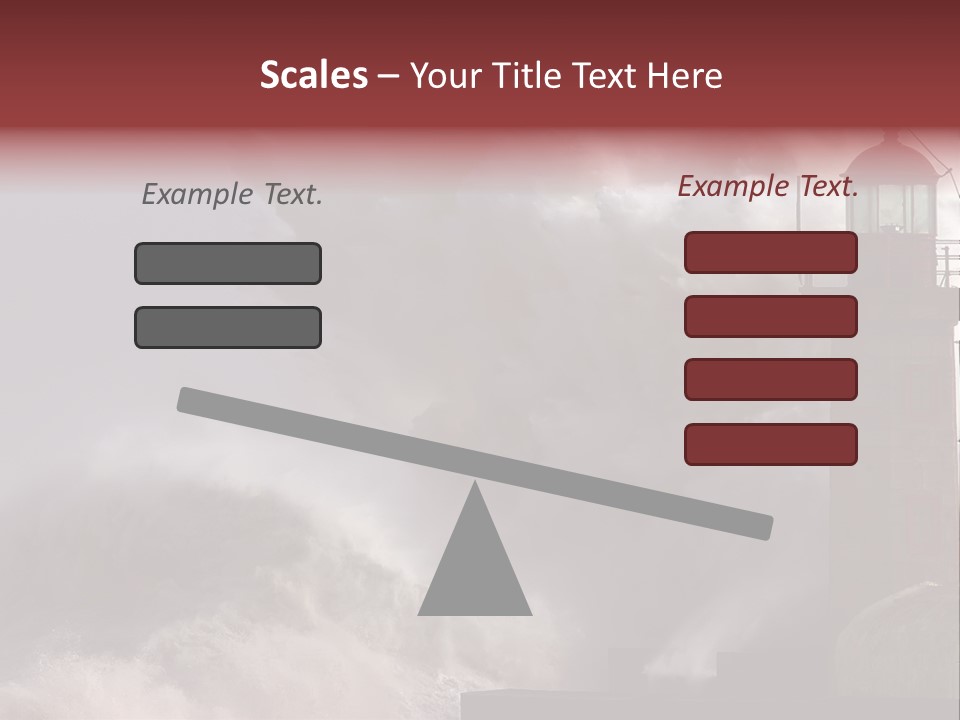 Pier Danger Outdoor PowerPoint Template