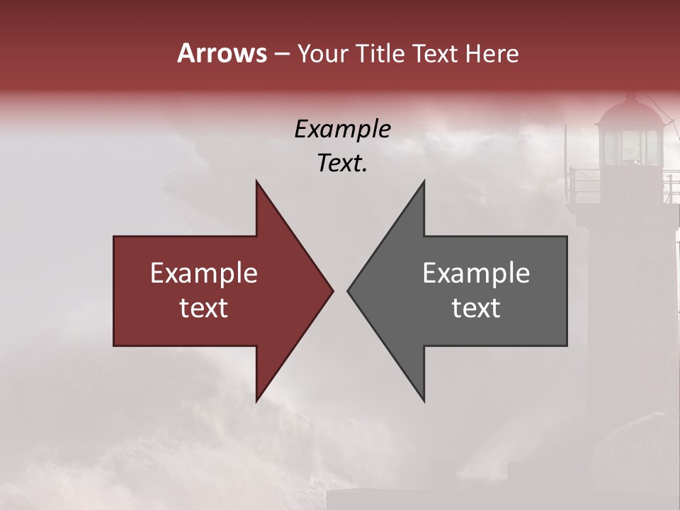 Pier Danger Outdoor PowerPoint Template