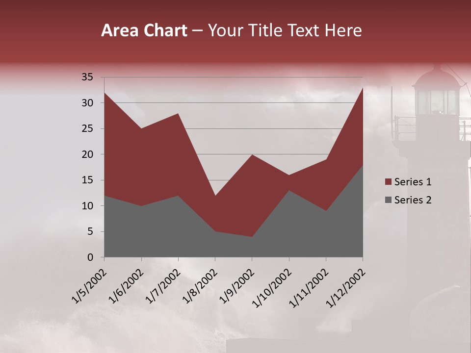 Pier Danger Outdoor PowerPoint Template