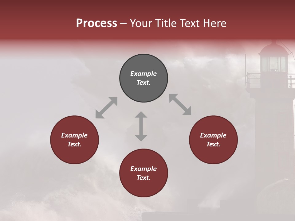 Pier Danger Outdoor PowerPoint Template