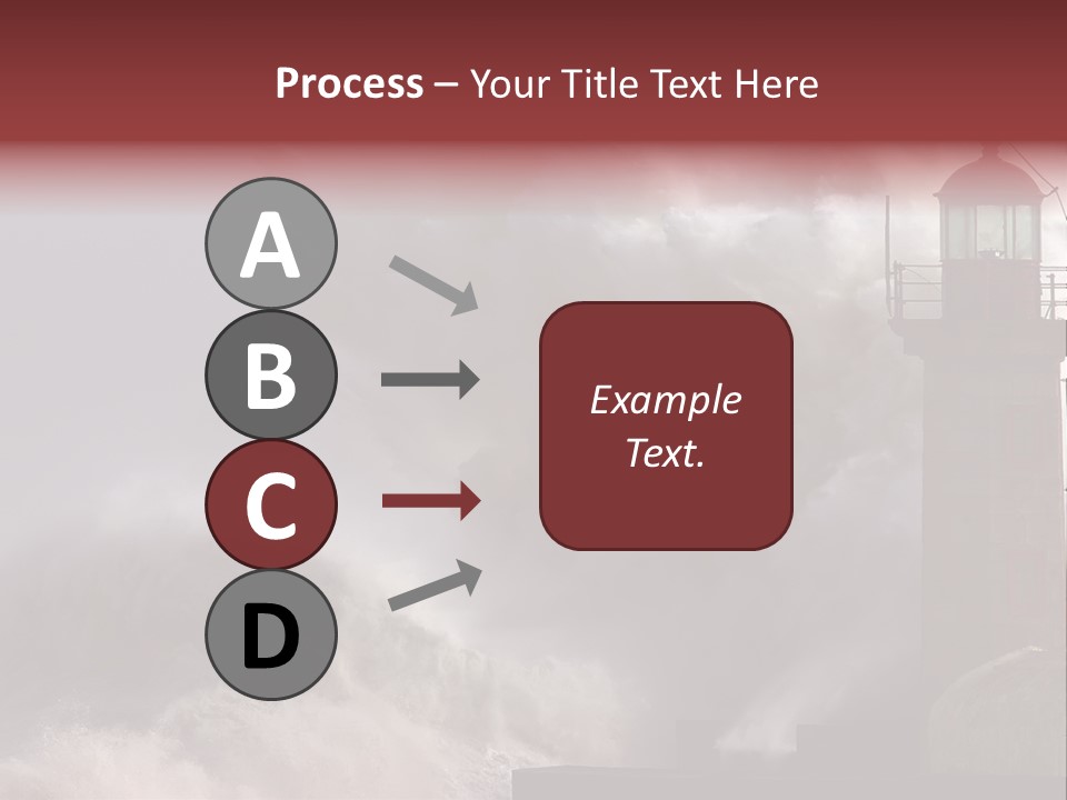 Pier Danger Outdoor PowerPoint Template