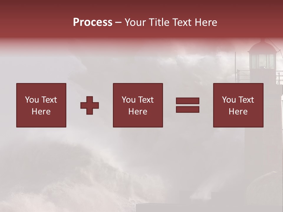 Pier Danger Outdoor PowerPoint Template
