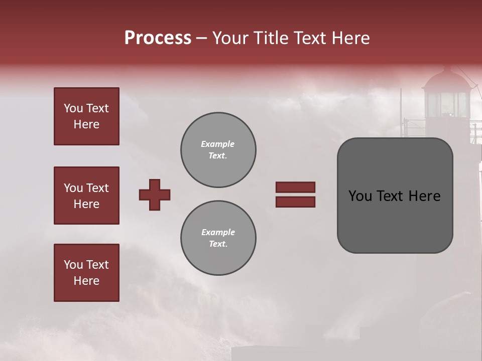 Pier Danger Outdoor PowerPoint Template