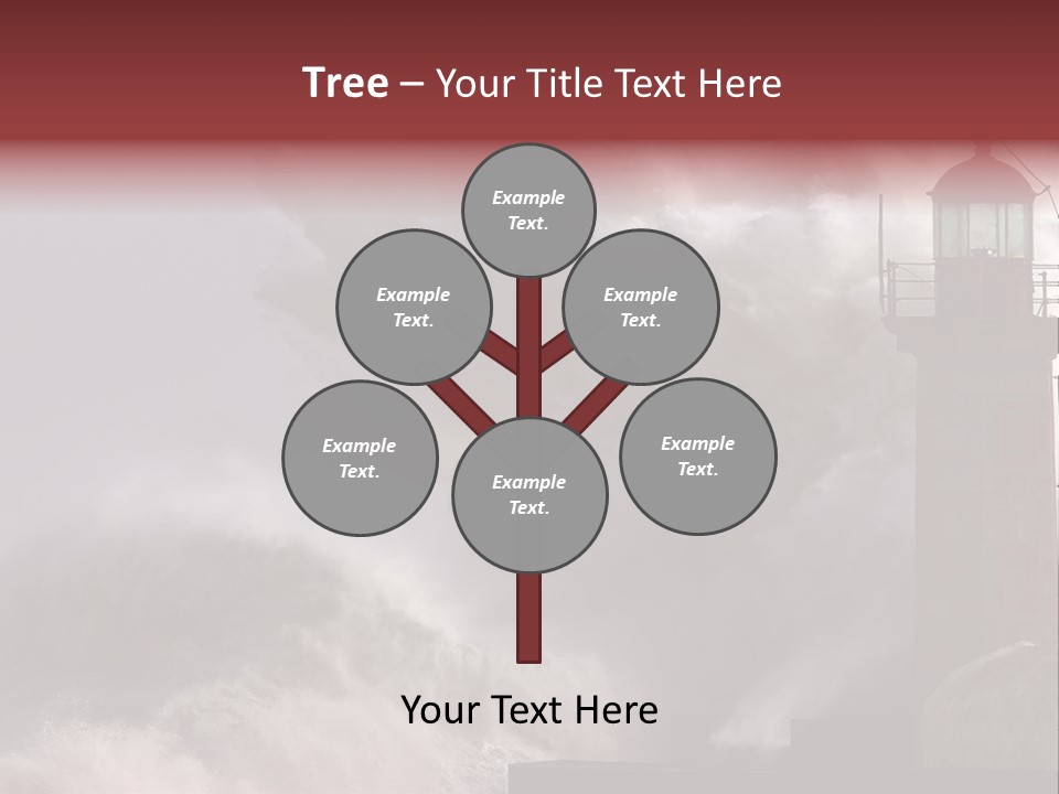 Pier Danger Outdoor PowerPoint Template