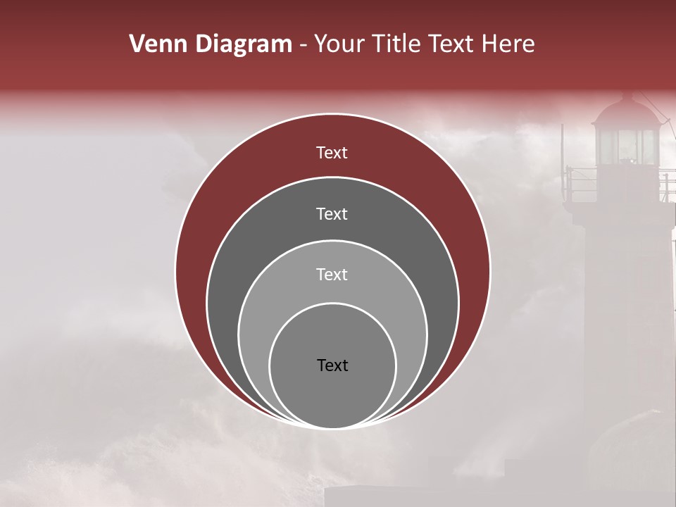 Pier Danger Outdoor PowerPoint Template