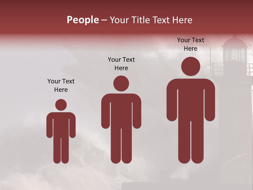 Pier Danger Outdoor PowerPoint Template