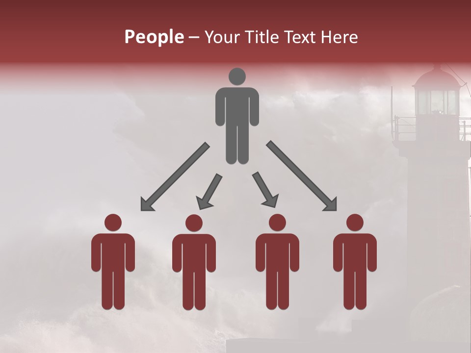 Pier Danger Outdoor PowerPoint Template