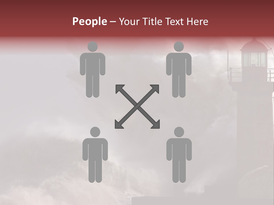 Pier Danger Outdoor PowerPoint Template