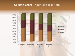 Teeth Isolated Flower PowerPoint Template