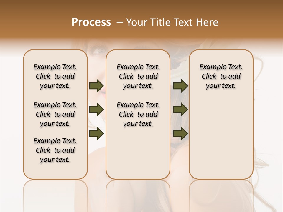 Teeth Isolated Flower PowerPoint Template