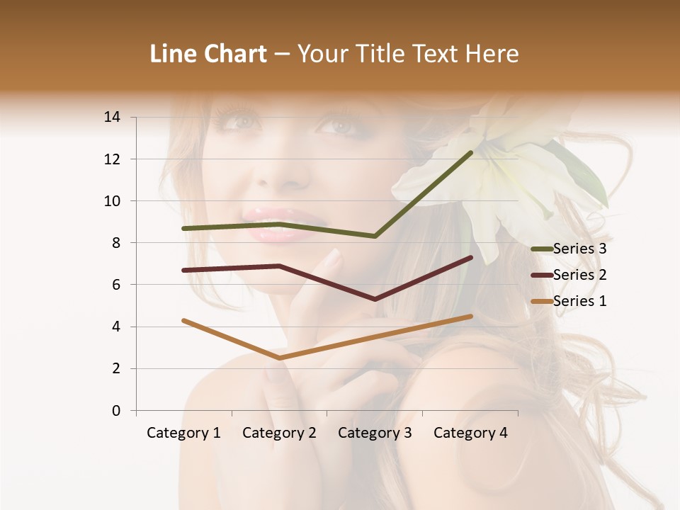 Teeth Isolated Flower PowerPoint Template