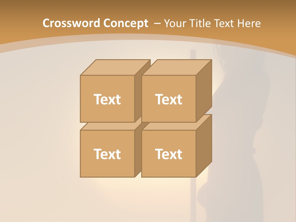 Track Long Way PowerPoint Template
